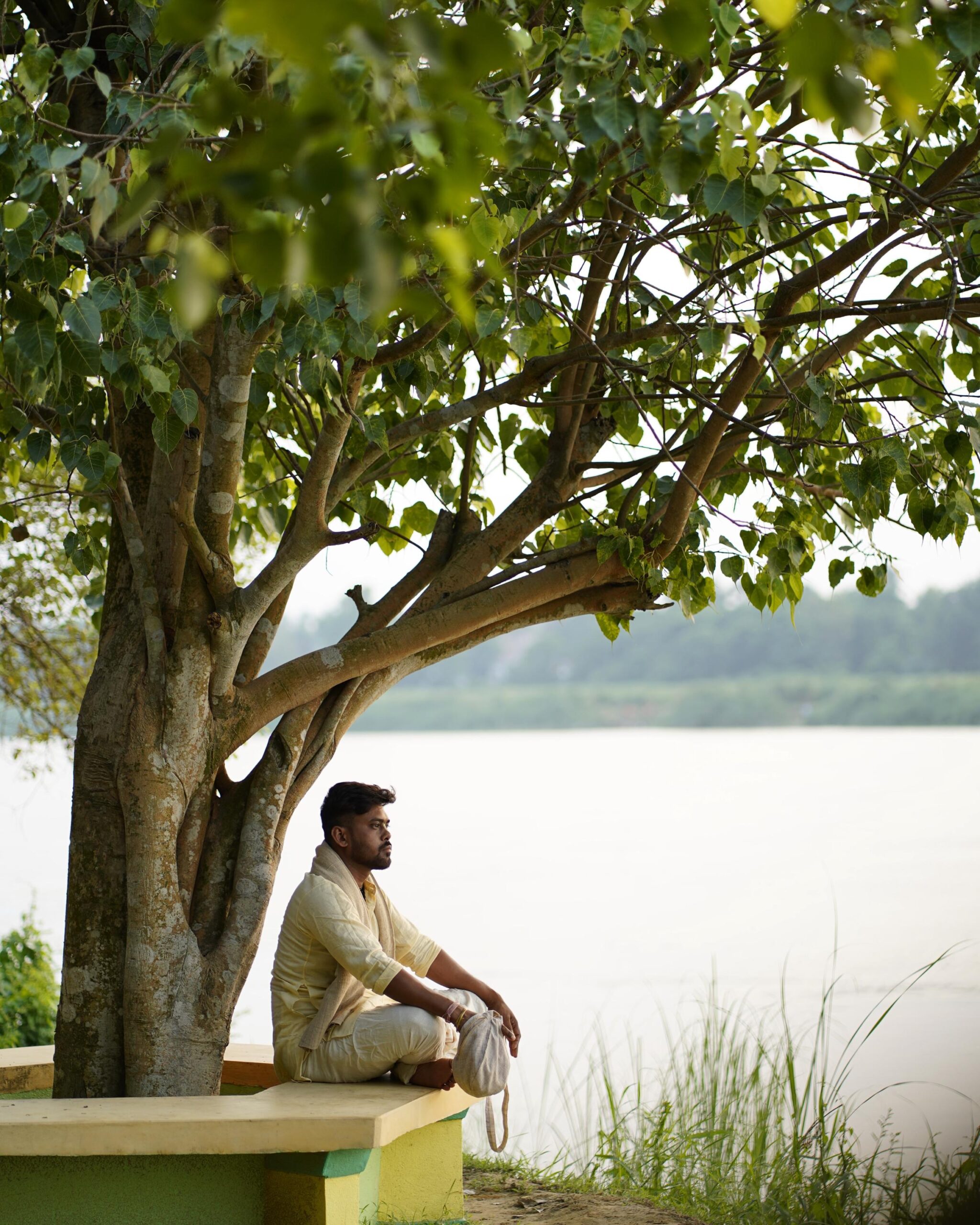 Chanting by the Ganges: The Spiritual Power of Tulsi Japa Mala – 108 Beads