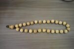 27 Beads Round Japa Mala | 100% Pure Tulsi 12mm | 14mm | 16mm| 20mm | 24 mm | 26mm - MAYAPURSTORE