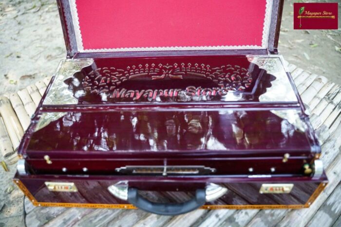 4 Line 13 Scale Changer Professional Harmonium Available  in "Premier Star Reeds" 440 / 432 Hz Tune, 37 Movable Keys - MAYAPURSTORE 