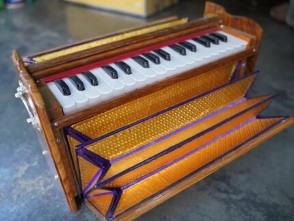 Dolphin Harmonium Free Shipping for street Kirtan 2.5 octaves, 32 Keys for Harinam & Kirtan Parikramas, Daily Kirtan