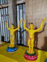 Gour Nitai Deties Made By "Pure Neem Wood" - MAYAPURSTORE