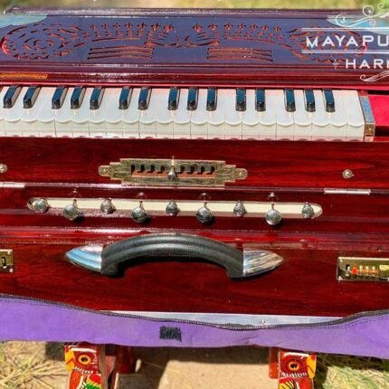 Harmonium 3 Line 9 Scale Changer [ Palitana, 37 Reeds, 440hz or 432Hz ] Standard Quality - MAYAPURSTORE