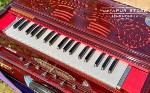 Harmonium 3 Line 9 Scale Changer [ Palitana, 37 Reeds, 440hz or 432Hz ] Standard Quality - MAYAPURSTORE