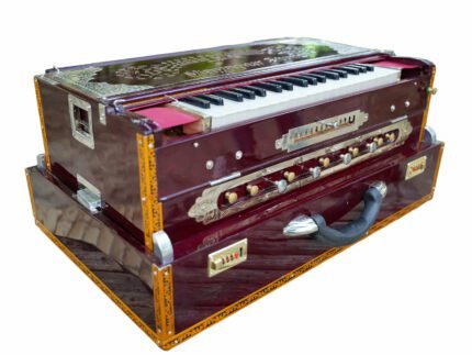 4 Line 13 Scale Changer Harmonium with Premire Star Reed s Palitana