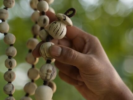 Original Tulsi Japa Mala (Natural Color) "100% Authentic Genuine Tulsi"