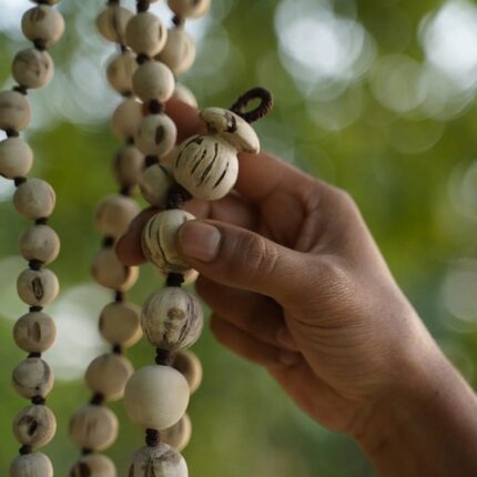 Original Tulsi Japa Mala (Natural Color) "100% Authentic Genuine Tulsi"