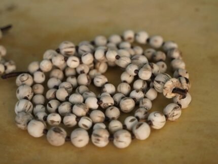 Original Tulsi Japa Mala (Natural Color) "100% Authentic Genuine Tulsi"