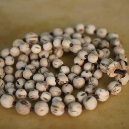 Original Tulsi Japa Mala (Natural Color) "100% Authentic Genuine Tulsi"