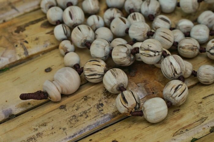 Original Tulsi Japa Mala (Natural Color) "100% Authentic Genuine Tulsi"