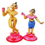 Radha Krishna Deity [ 100 Pure Brass ]