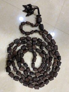 Sadhu Tulsi Japa Mala "Pure Original Tulsi" Medium 24mm