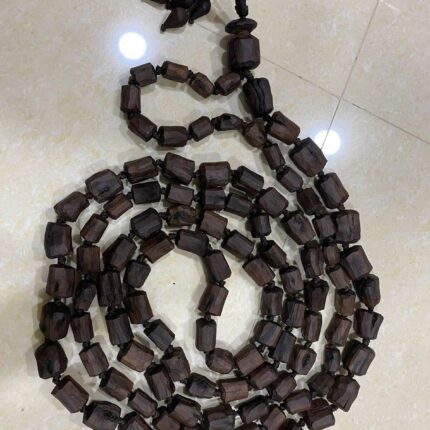 Sadhu Tulsi Japa Mala "Pure Original Tulsi" Medium 24mm