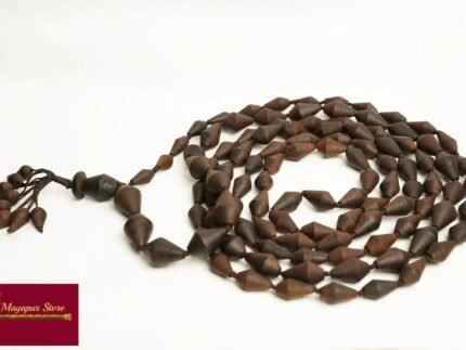 Tulsi Conch Japa Mala designed by Mayapurstore
