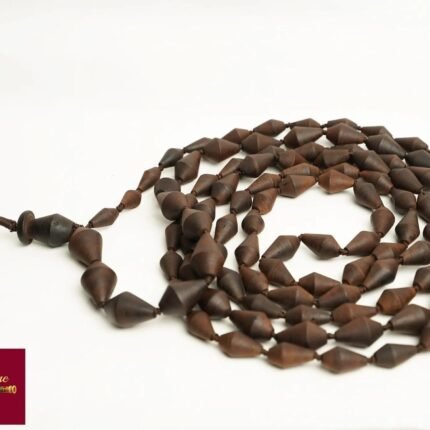 Tulsi Conch Japa Mala designed by Mayapurstore