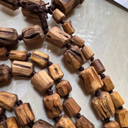 Tulsi Japa Mala Chunk 24mm Oiled