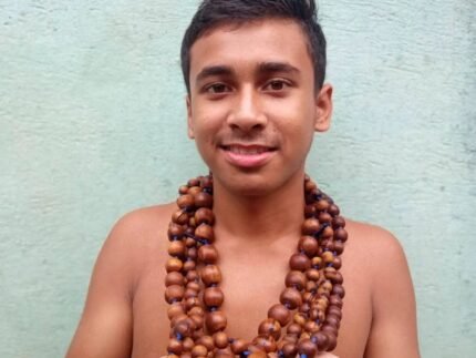 Tulsi Japa Mala with Round Beads