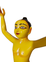 Gour Nitai Deties Made By "Pure Neem Wood" - MAYAPURSTORE