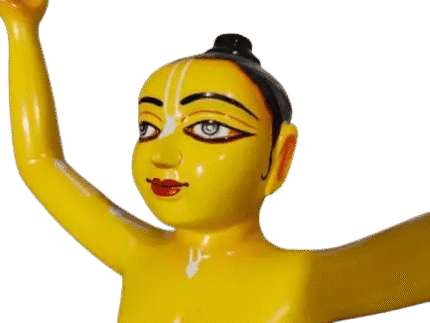 Gour Nitai Deties Made By "Pure Neem Wood" - MAYAPURSTORE