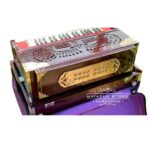 Harmonium 3 Line 9 Scale Changer [ Palitana, 37 Reeds, 440hz or 432Hz ] Standard Quality - MAYAPURSTORE