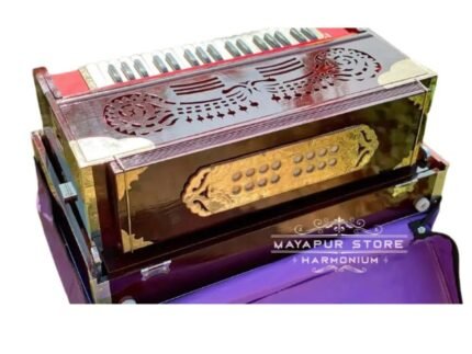 Harmonium 3 Line 9 Scale Changer [ Palitana, 37 Reeds, 440hz or 432Hz ] Standard Quality - MAYAPURSTORE