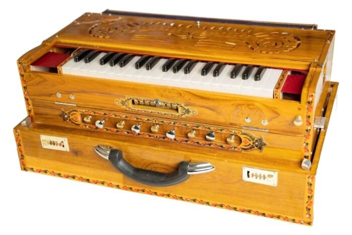 Spiritual products online: Palitana reed harmonium with scale changer